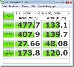 CrystalDisk High Power Mains