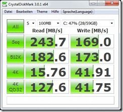 Crystaldiskmark 3.01 x64 battery power-saving mode