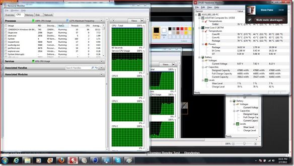 sandybridge power metering ULV 2.2Ghz