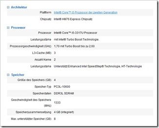 SVT1311W1E - specs