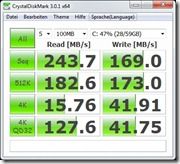 Crystaldiskmark 3.01 x64 battery power-saving mode