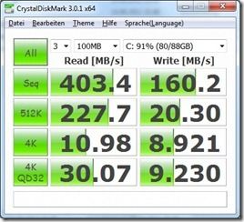 Crystaldiskmark battery balanced