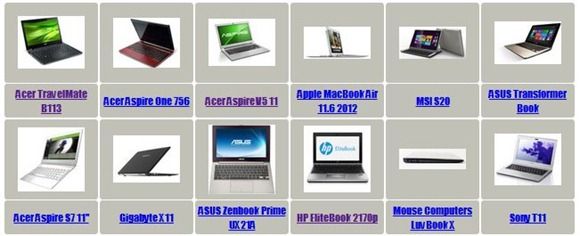 11inch ultrabooks