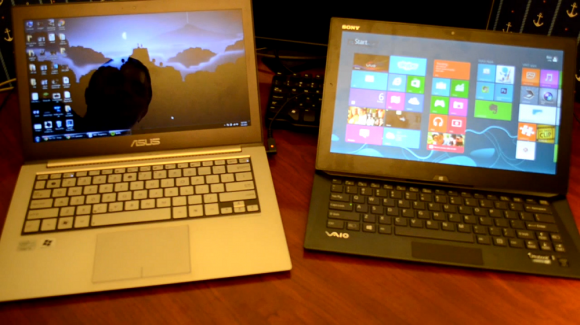 sony vaio duo 13 (haswell) vs asus ux31e (sandybridge) sleep and wake comparison