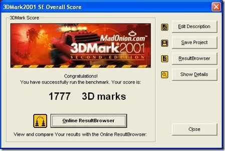 3dmark2001se