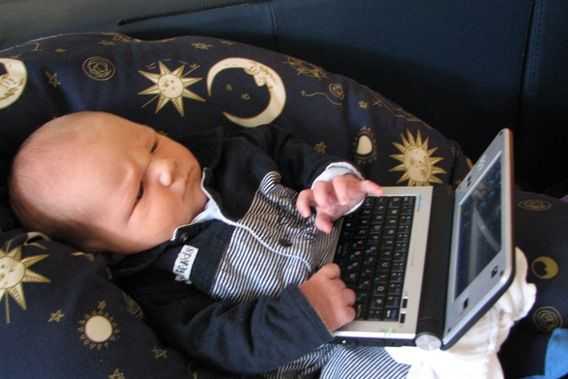 Baby Nicklas Computes