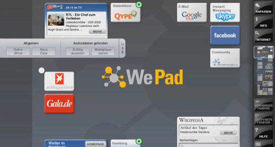 wepad interface