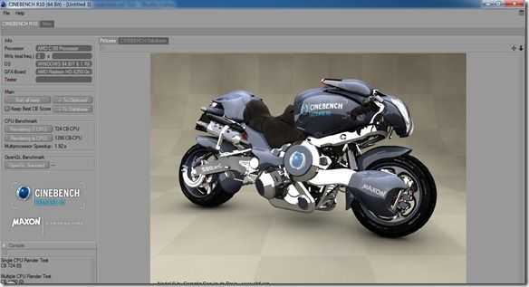 cinebench10 - 64bit
