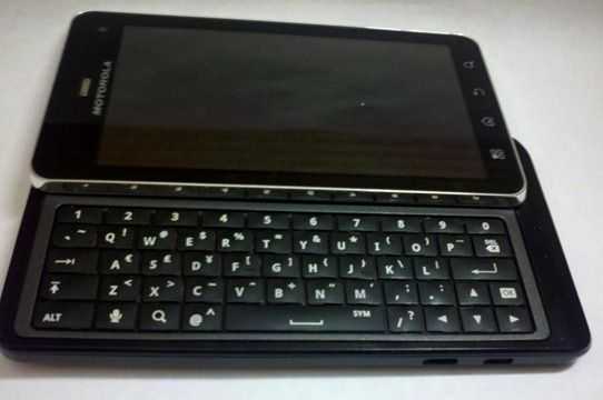 droid 3 keyboard