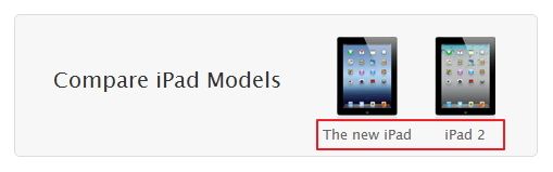 ipad 3 vs. new ipad compare