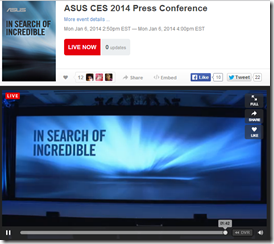 ASUS presser