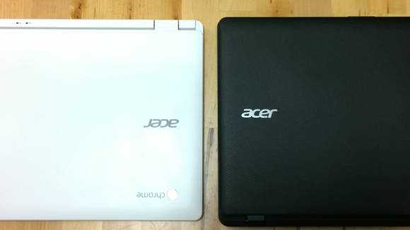 Acer Chromebook and Windows Laptop
