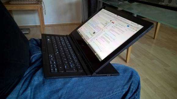 The Acer Aspire Switch 12 is very lappable!