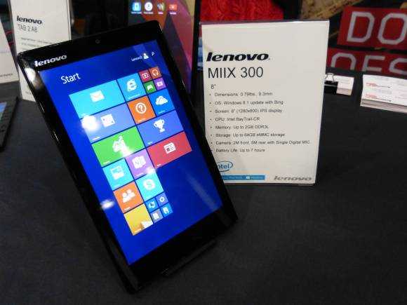 Lenovo Miix 300 is low-cost but still has 2GB RAM