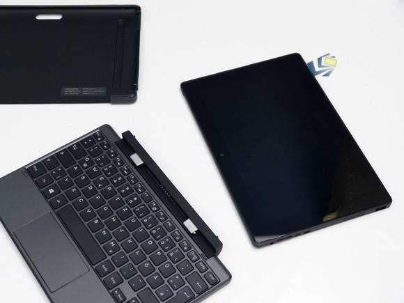 Venue 10 Pro tablet, keyboard and cover.