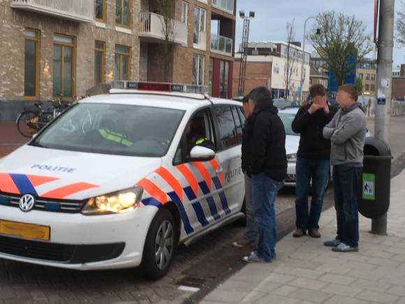 Police direction using iPhone tracking.