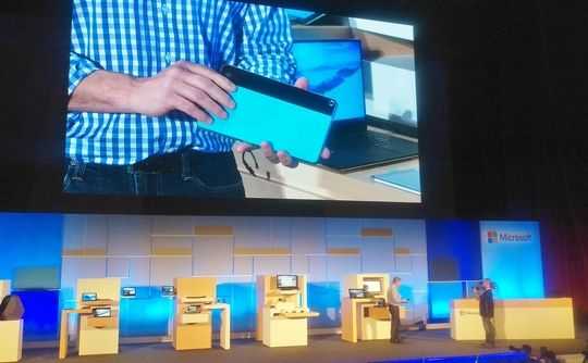 HP Windows 10 Tablet seen at Computex. (Via)