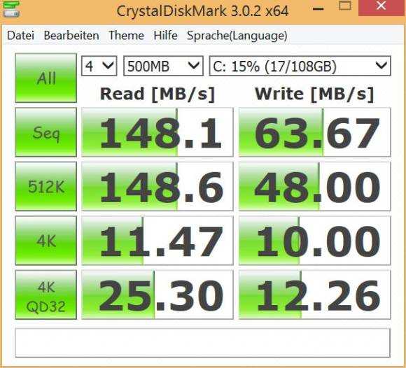 Improved eMMC performance