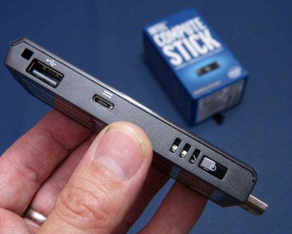 The full-size USB 2.0 port opens up possibilities.