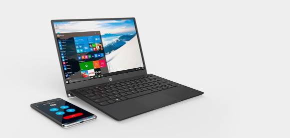 HP Elite X3 and Continuum laptop