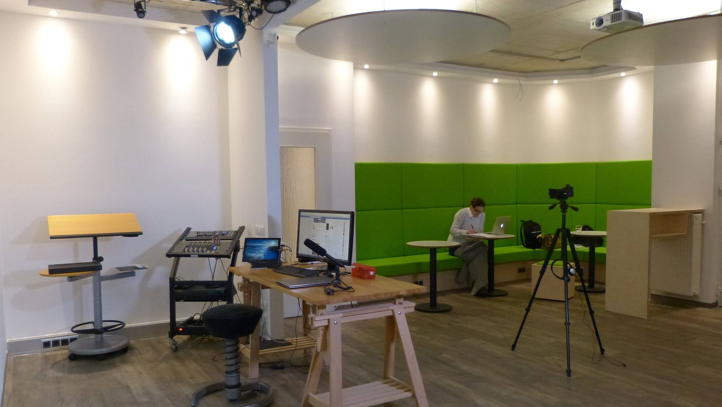 Welcome to the new studio.